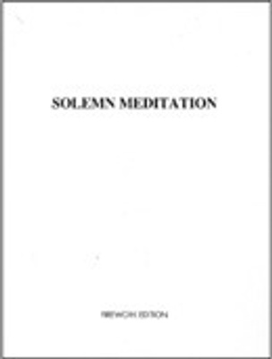 Solemn Meditation