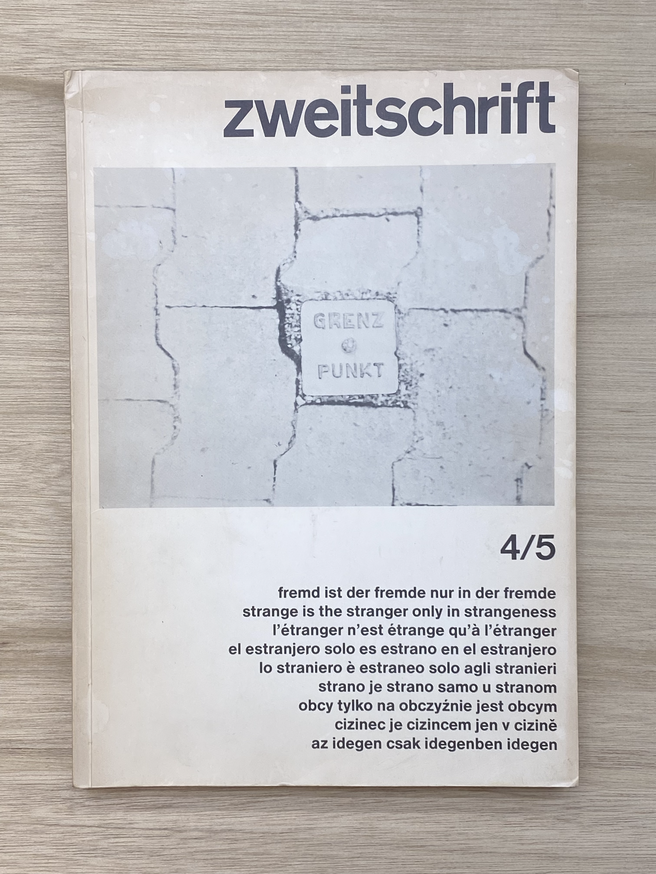 Zweitschrift