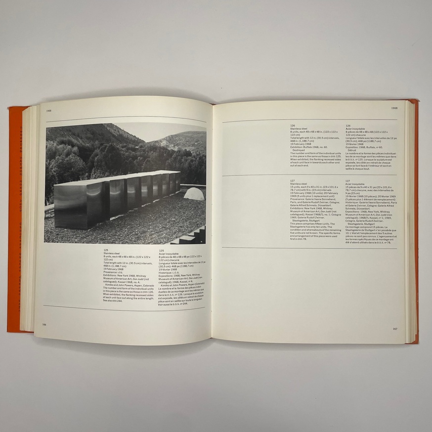 Donald Judd: Catalogue Raisonné of Paintings, Objects, and Wood-Blocks 1960 - 1974 thumbnail 15