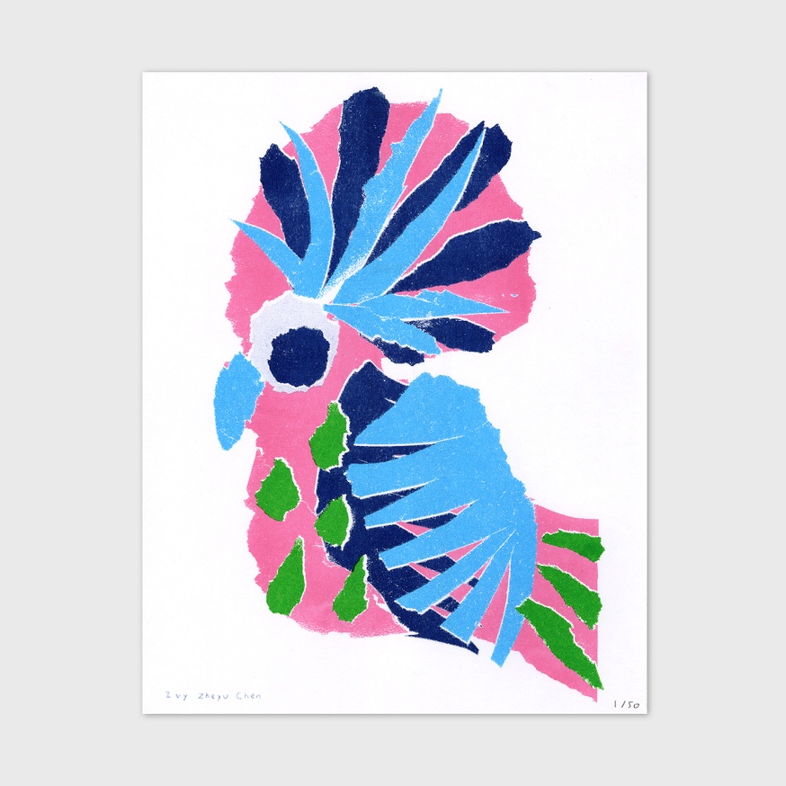 Mexican Animals (parrot) [Print]