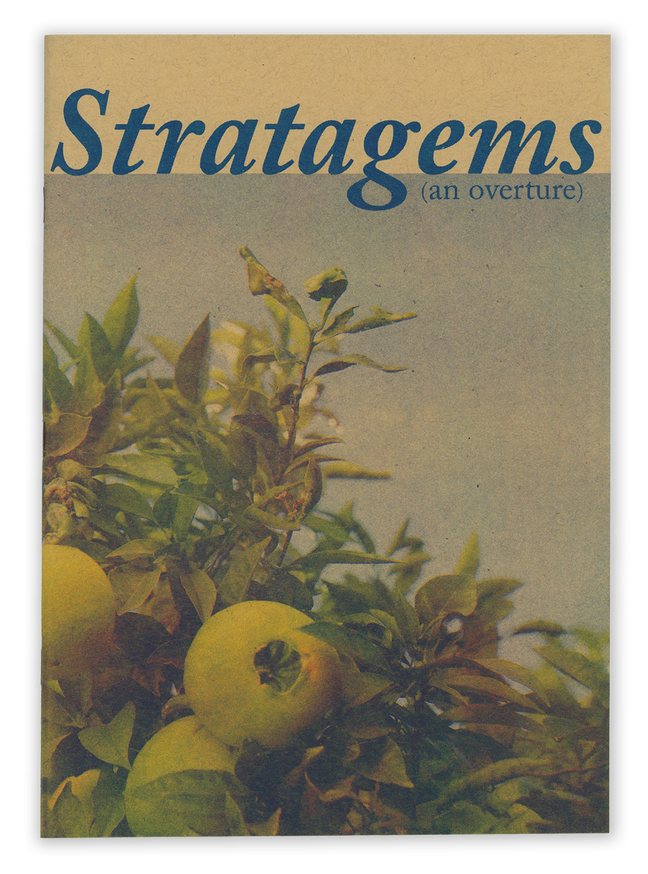 Stratagems (an overture)