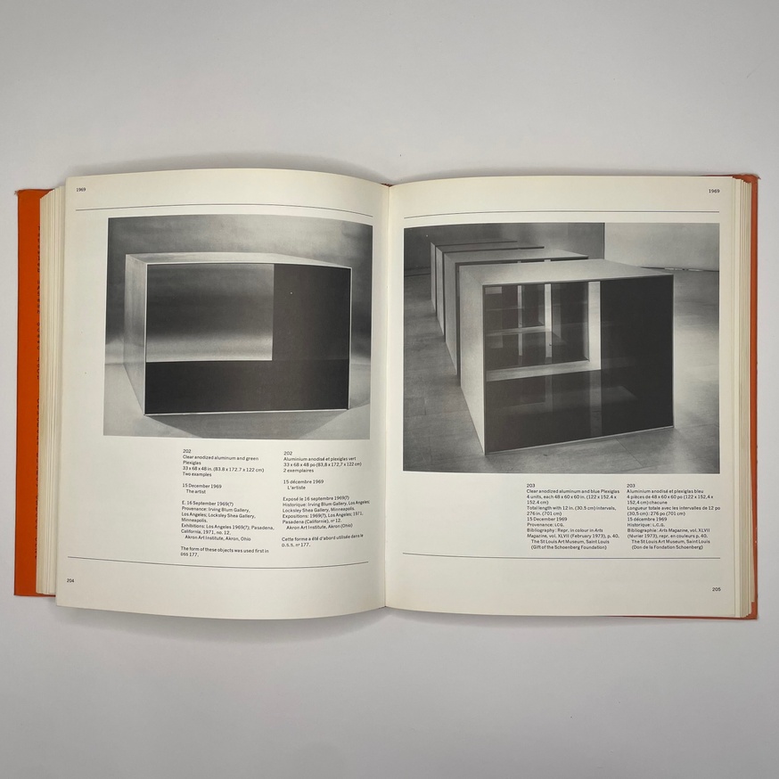 Donald Judd: Catalogue Raisonné of Paintings, Objects, and Wood-Blocks 1960 - 1974 thumbnail 14