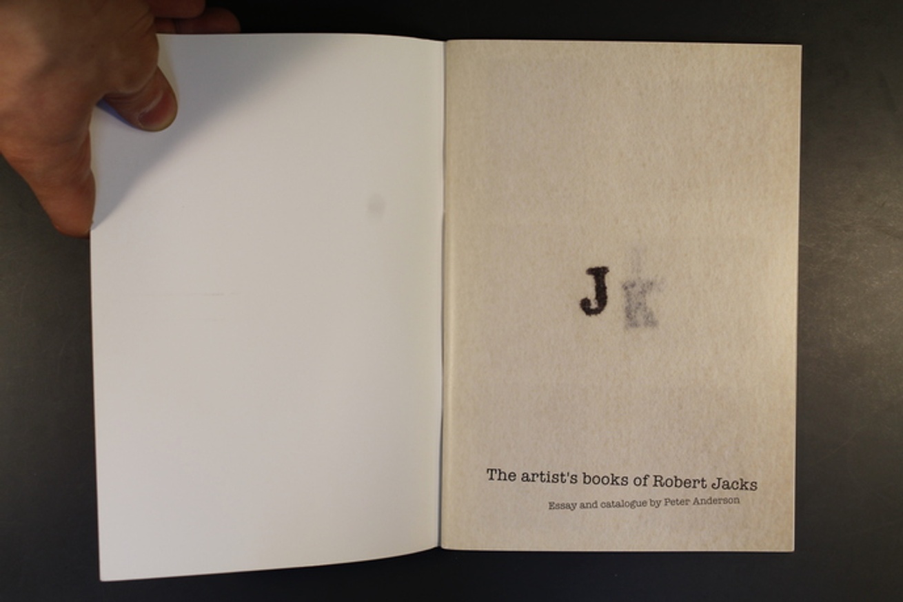 The Artist's Books of Robert Jacks thumbnail 4