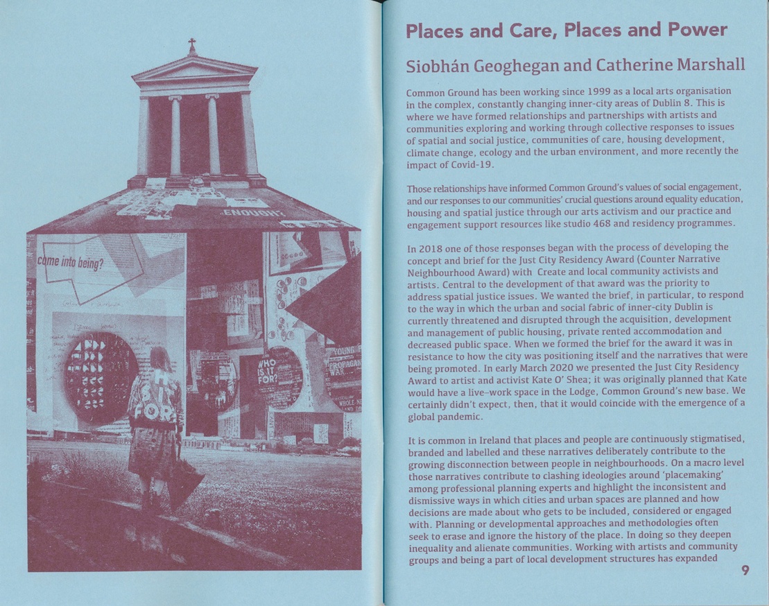 HOW MUCH IS ENOUGH? KATE O' SHEA & THE JUST CITY RESIDENCY: REFLECTIONS ON AN EMBEDDED PRACTICE AT THE INTERSECTION OF ART AND ACTIVISM thumbnail 3