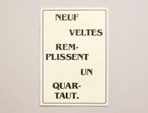 Neuf Veltes Remplissent Un Quartaut