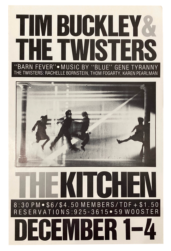 Barn Fever, December 1-4, 1983 [The Kitchen Posters]