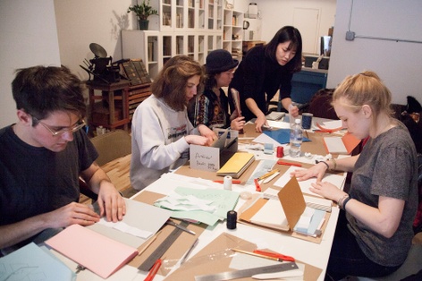 Bookmaking Workshop at St Marks