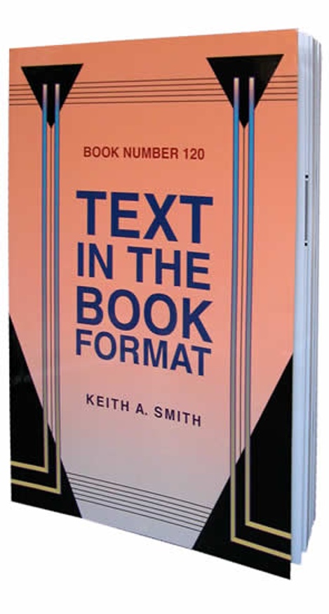 Text in the Book Format