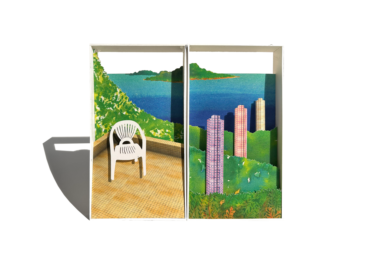 Hong Kong Tile Tale (香港瓷片轶事 ) [White Chair] thumbnail 2