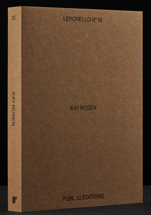 Leporello N° 10 by Kay Rosen