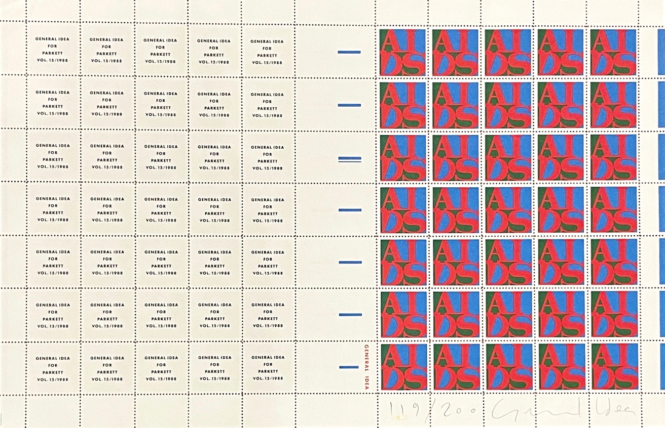 AIDS Stamps [Signed + Numbered]