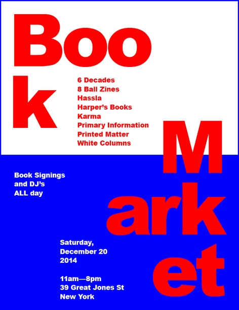 Printed Matter at the Karma Book Market