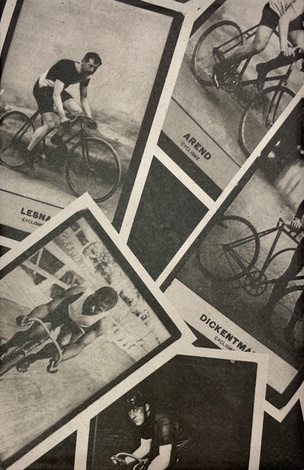 Retro-Cyclisme Postcard Set