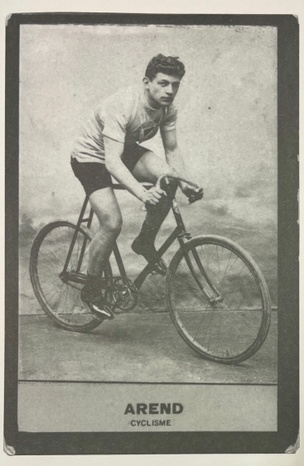 AREND Retro-Cyclisme Postcard