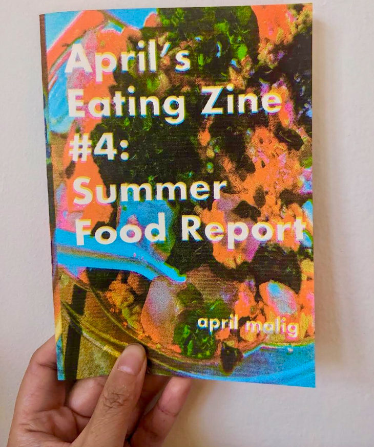 April's Eating Zine #4.0