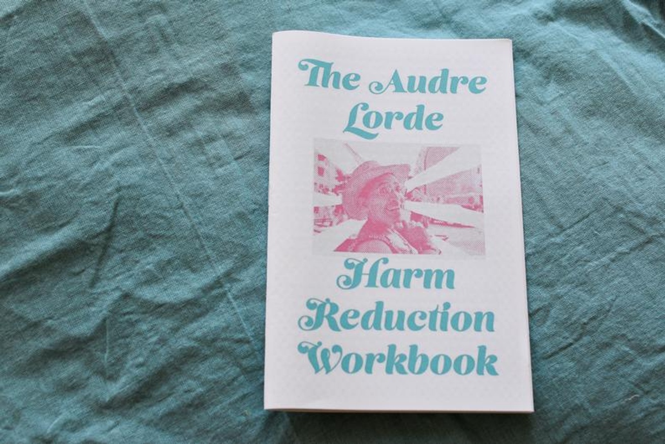 the audre lorde harm reduction zine