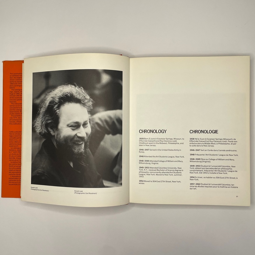 Donald Judd: Catalogue Raisonné of Paintings, Objects, and Wood-Blocks 1960 - 1974 thumbnail 8