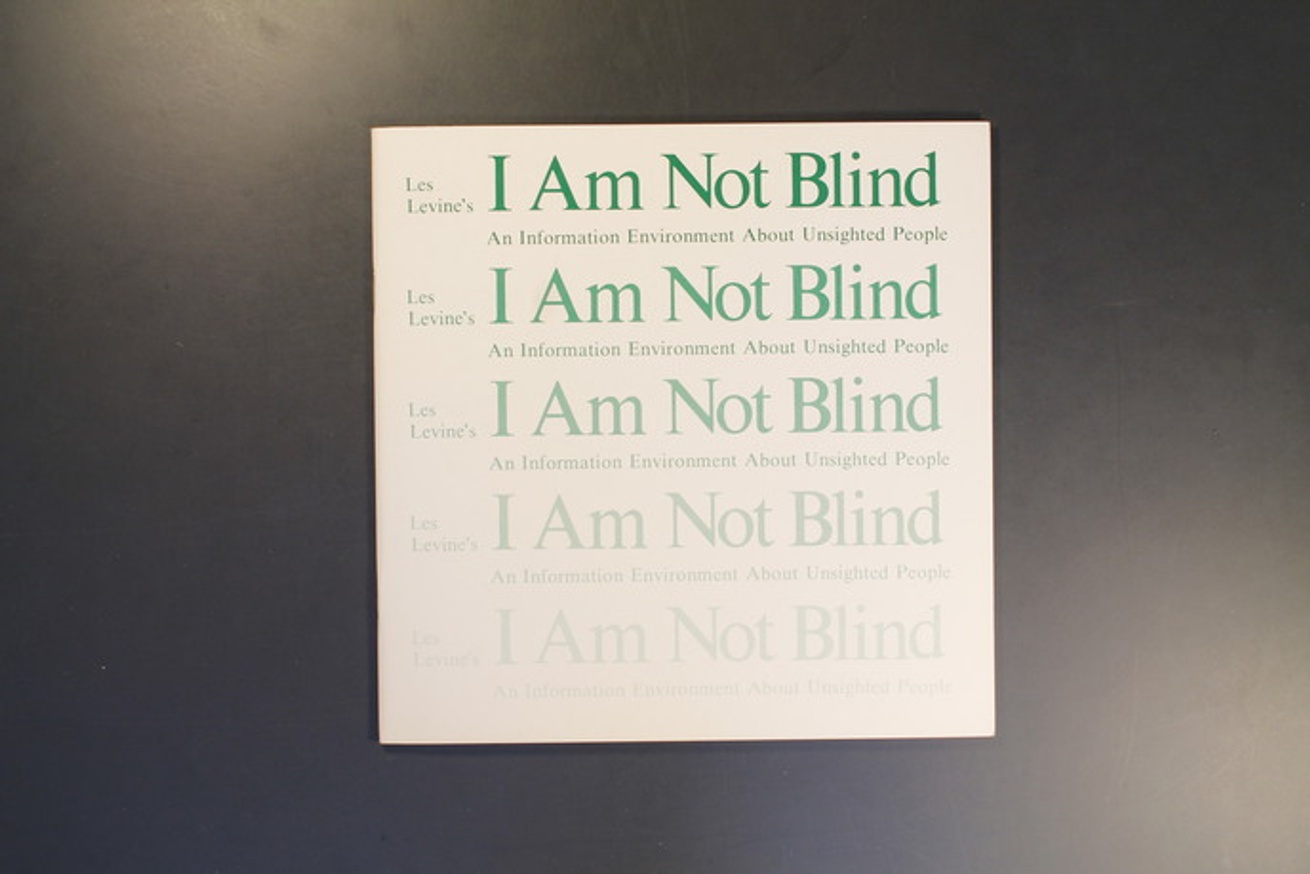 I Am Not Blind