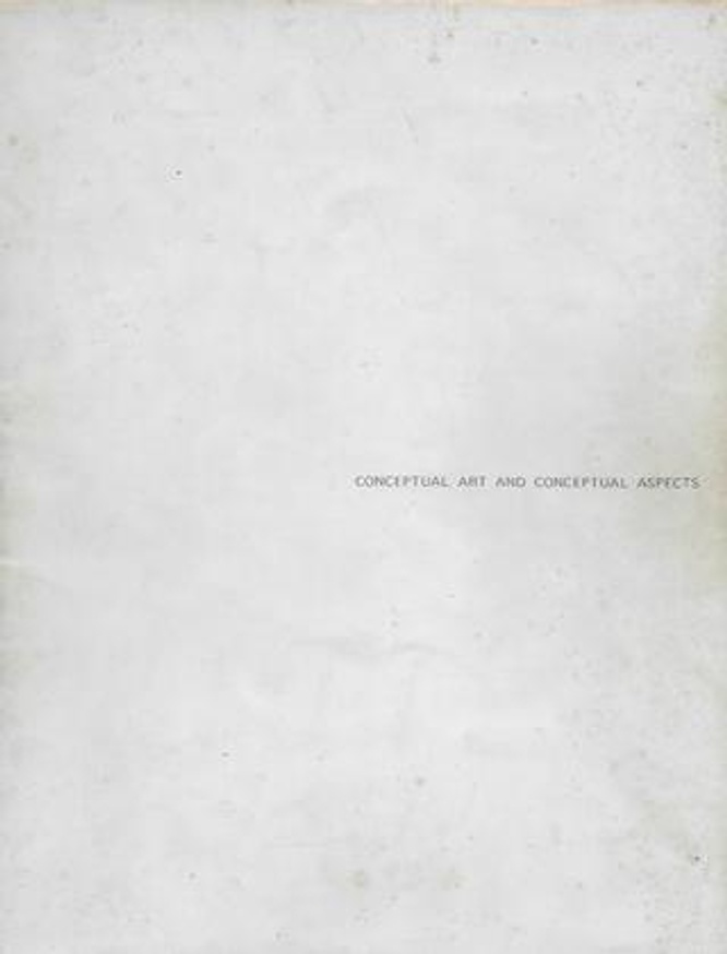 Conceptual Art and Conceptual Aspects