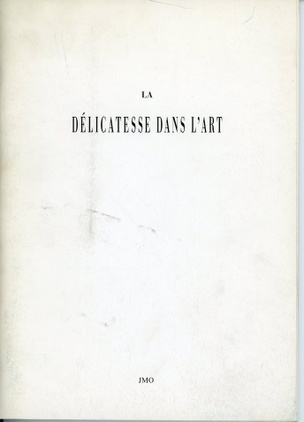 La Delicatesse Dans L'Art