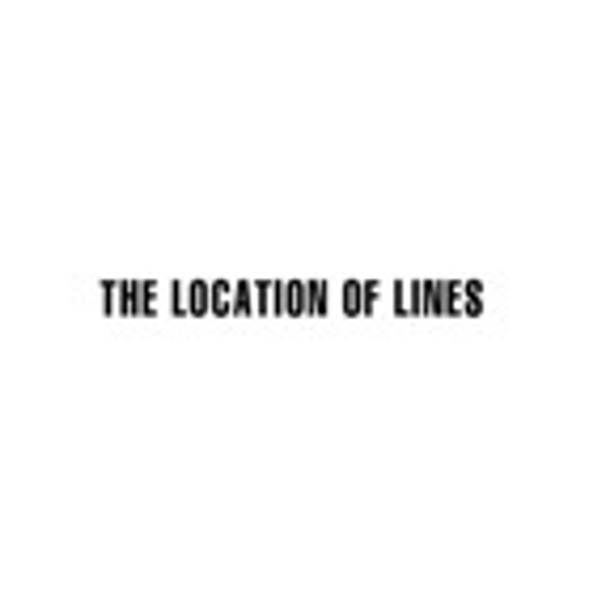 The Location of Lines