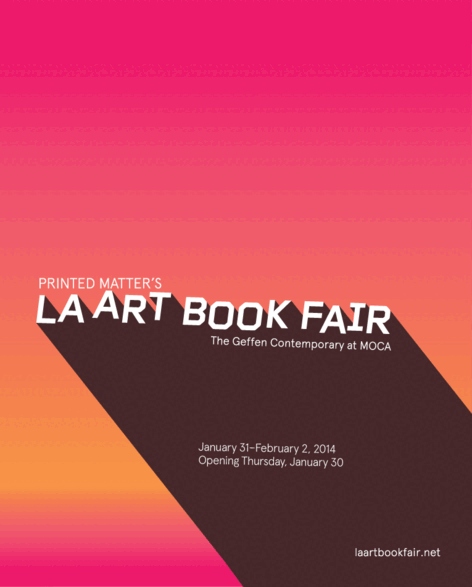 Printed Matter's 2014 LA Art Book Fair