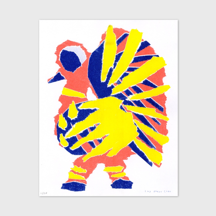 Mexican Animals (big bird) [Print]